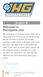 Mobile Screenshot of ihavegame.com